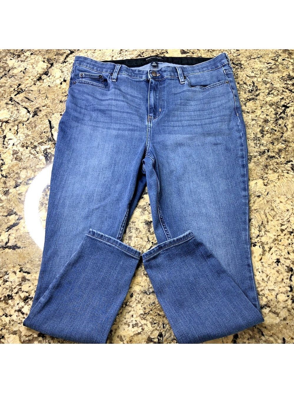 Size 18W X 27 Calvin Klein High Rise Skinny Women’s Jeans Stretchy BD